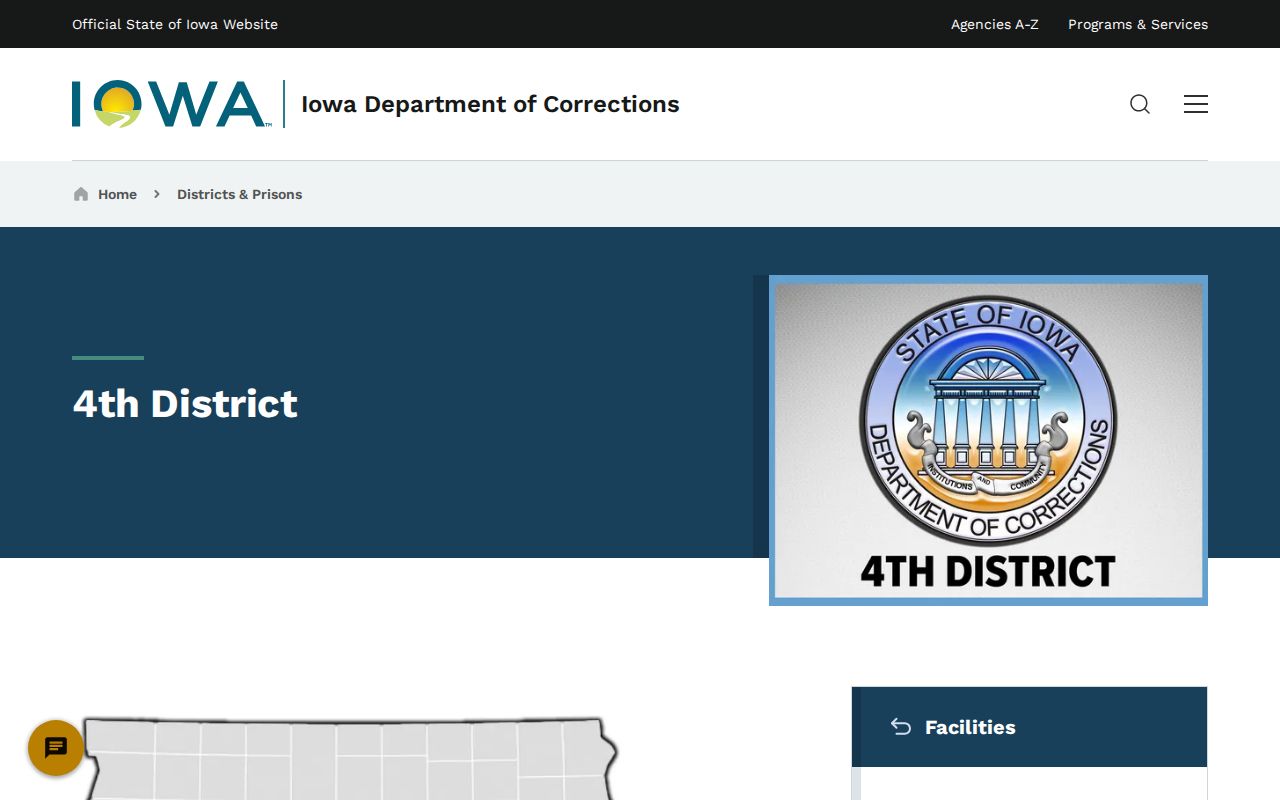 Montgomery County criminal records Iowa DOC Fourth District